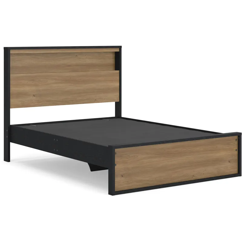Kozmour Bookcase Complete Bed Frame