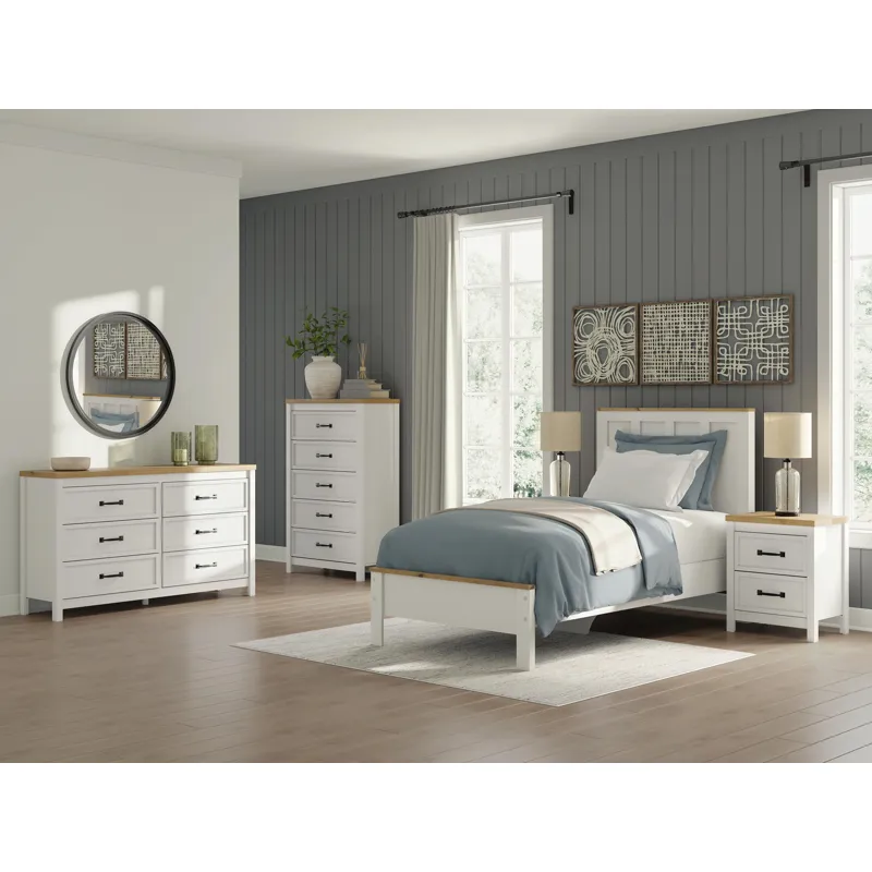 Kerisden Panel Complete Bed Frame