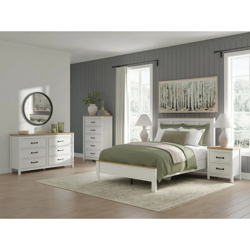 Kerisden Panel Complete Bed Frame