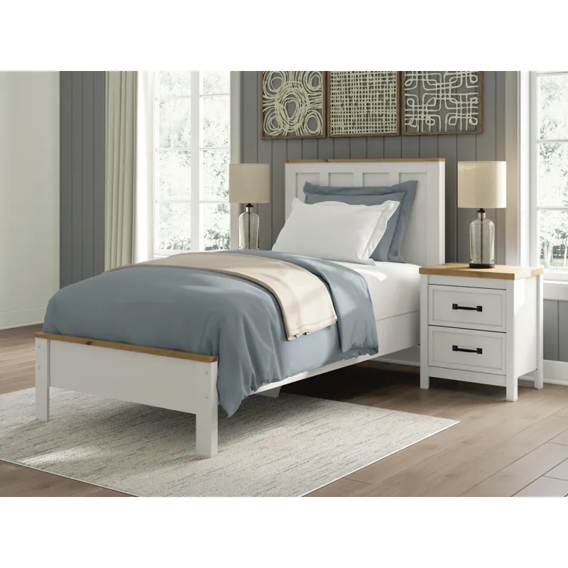 Kerisden Panel Complete Bed Frame