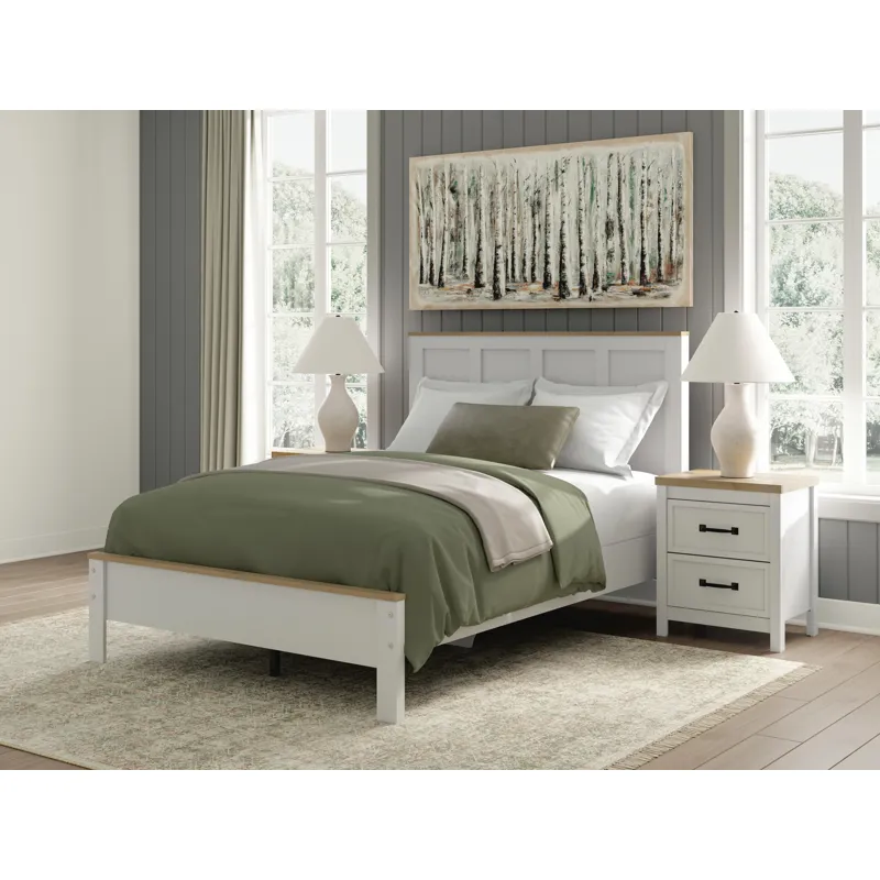 Kerisden Panel Complete Bed Frame