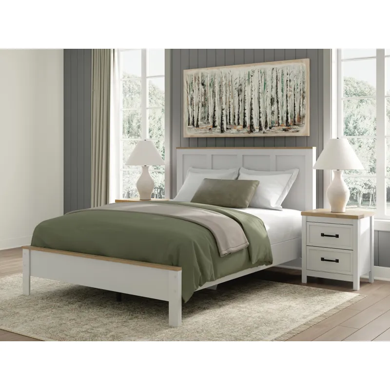 Kerisden Panel Complete Bed Frame