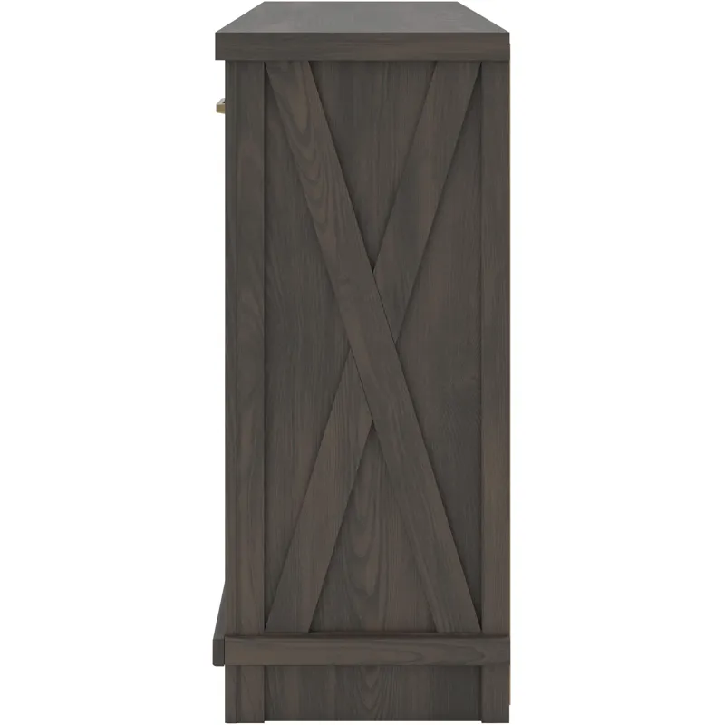 Brazen Valley 71" TV Stand with Electric Fireplace