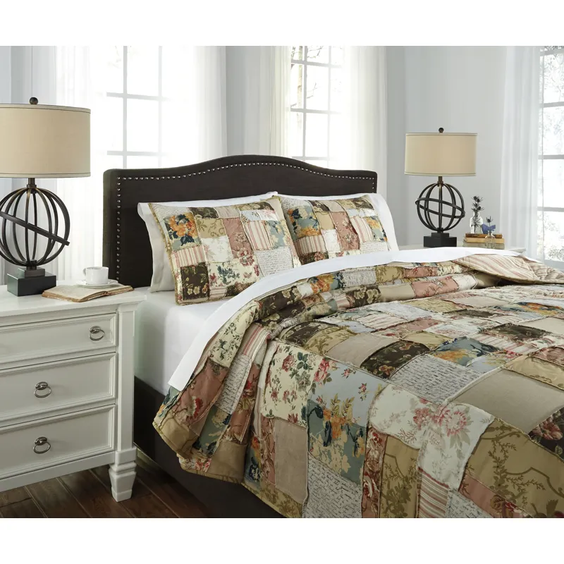 Damalis 3-Piece Queen Quilt Set