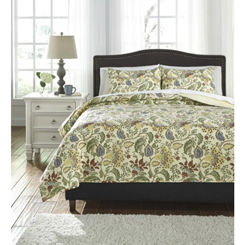 Damyan 3-Piece Queen Coverlet Set