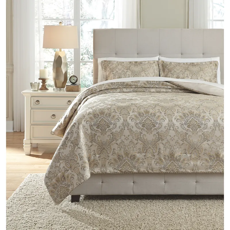 Amil 3-Piece Queen Comforter Set