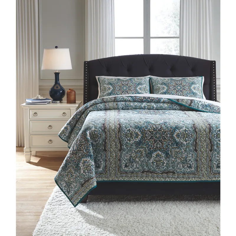 Myrtal 3-Piece Queen Quilt Set