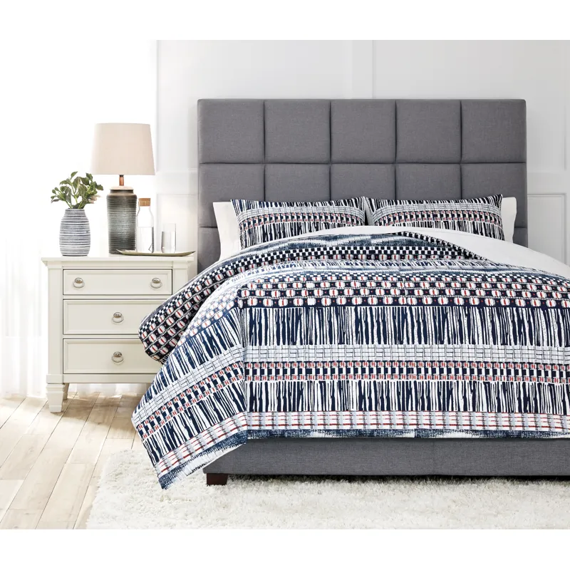 Shilliam 3-Piece King Comforter Set