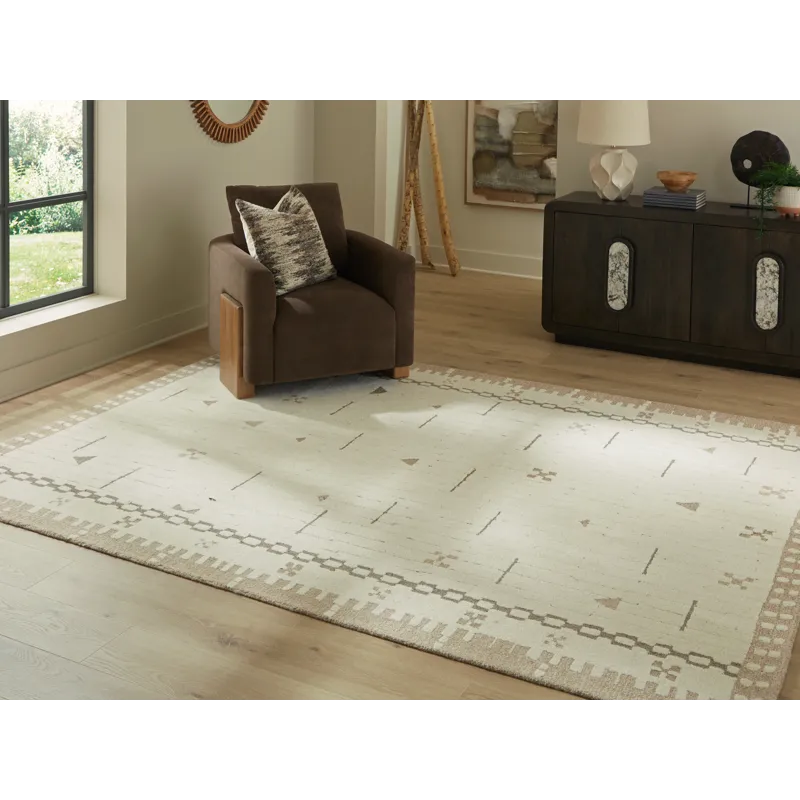 Dot 7\'8\" x 10\' Area Rug