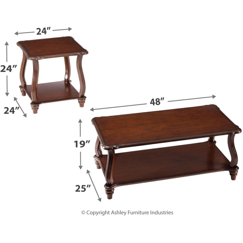 Carshaw Table (Set of 3)