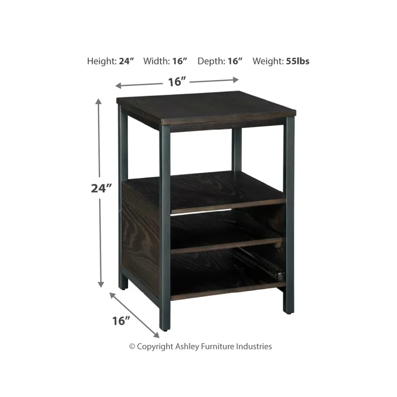 Airdon Chairside End Table