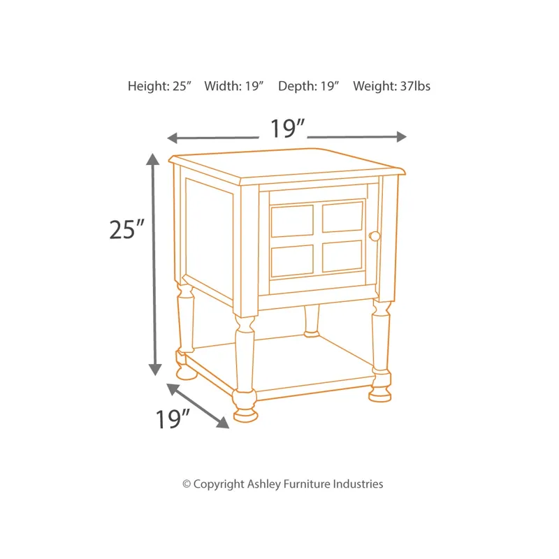Mirimyn Chairside End Table