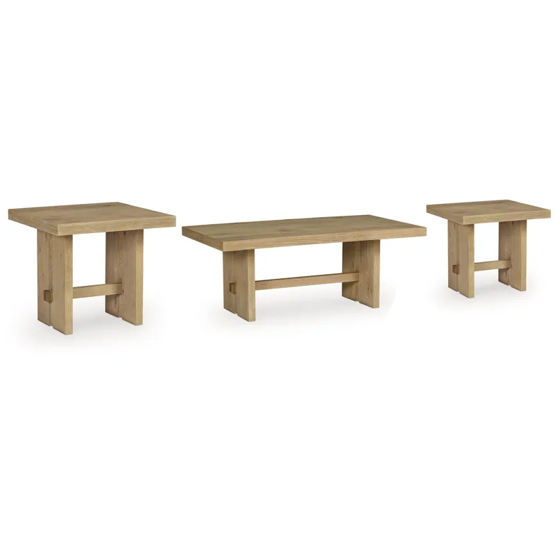 Crendlin Coffee Table and 2 End Tables