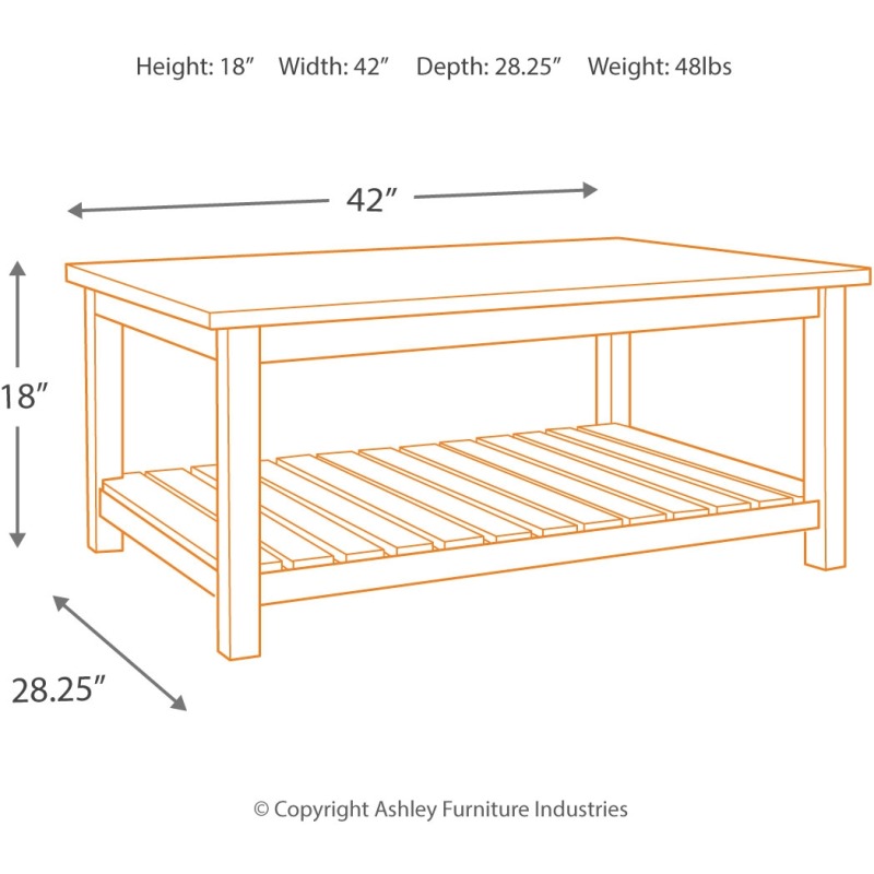 Ashley Furniture Signature Design Mestler Coffee Table Review Home Co