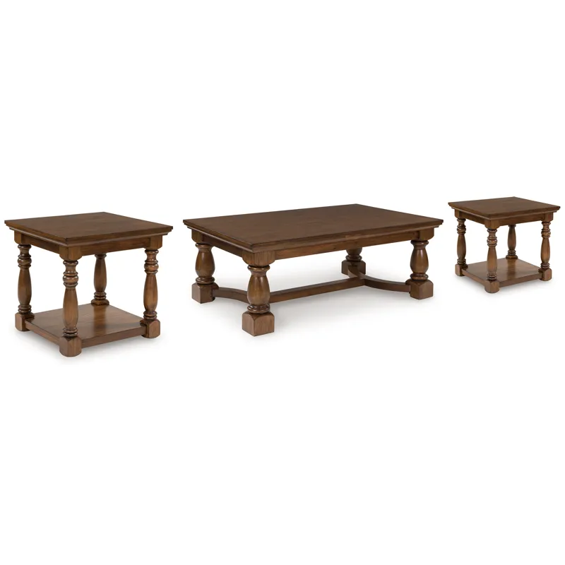 Sturlayne Coffee Table and 2 End Tables