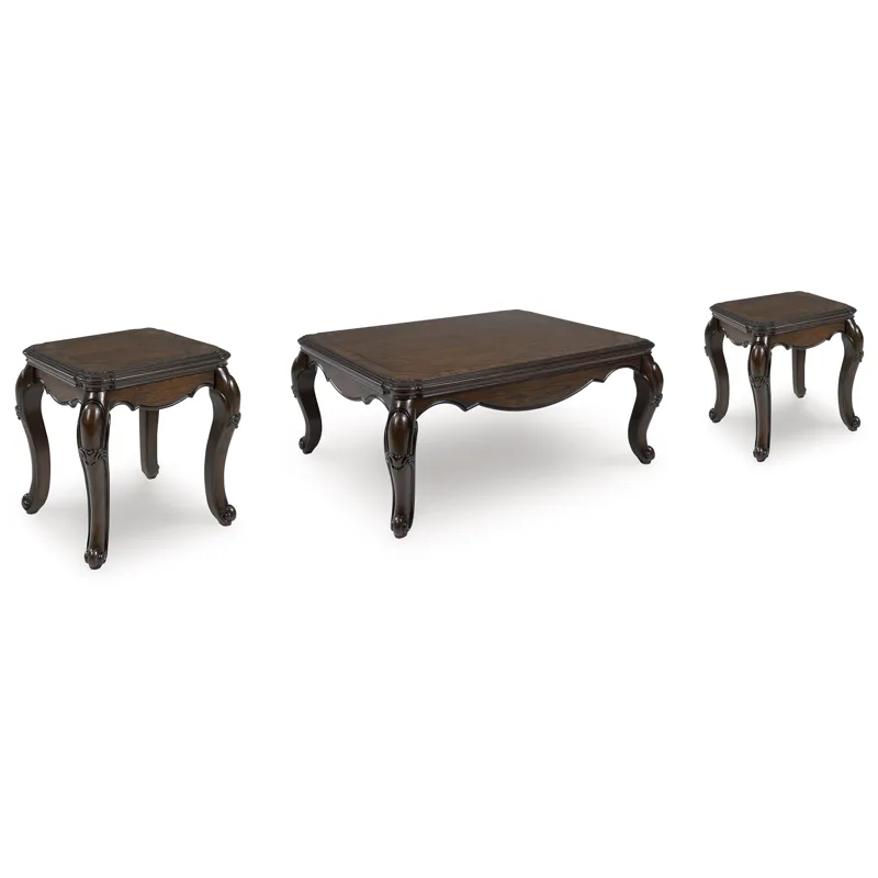 Maylee Coffee Table and 2 Ends