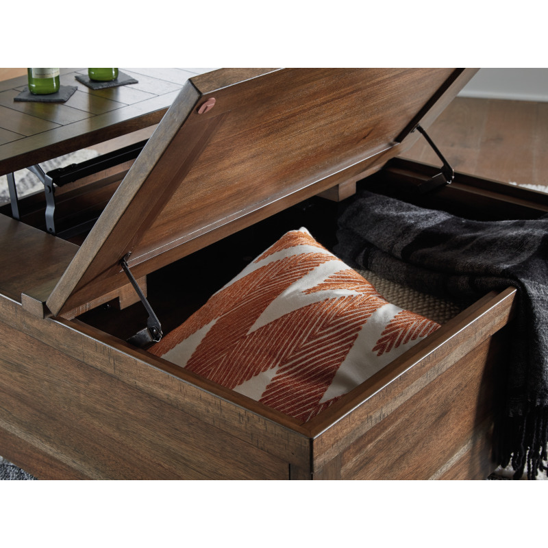 Moriville Lift-top Coffee Table and 2 End Tables - Thumbnail 4