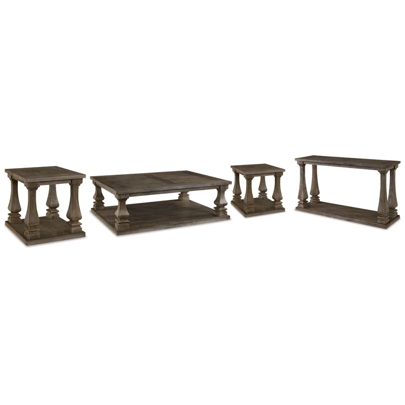 Johnelle Coffee Table, 2 End Tables and Sofa Table