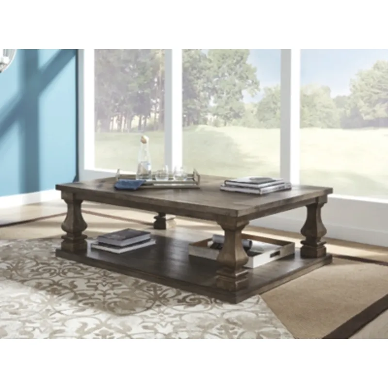 Johnelle Coffee Table, 2 End Tables and Sofa Table