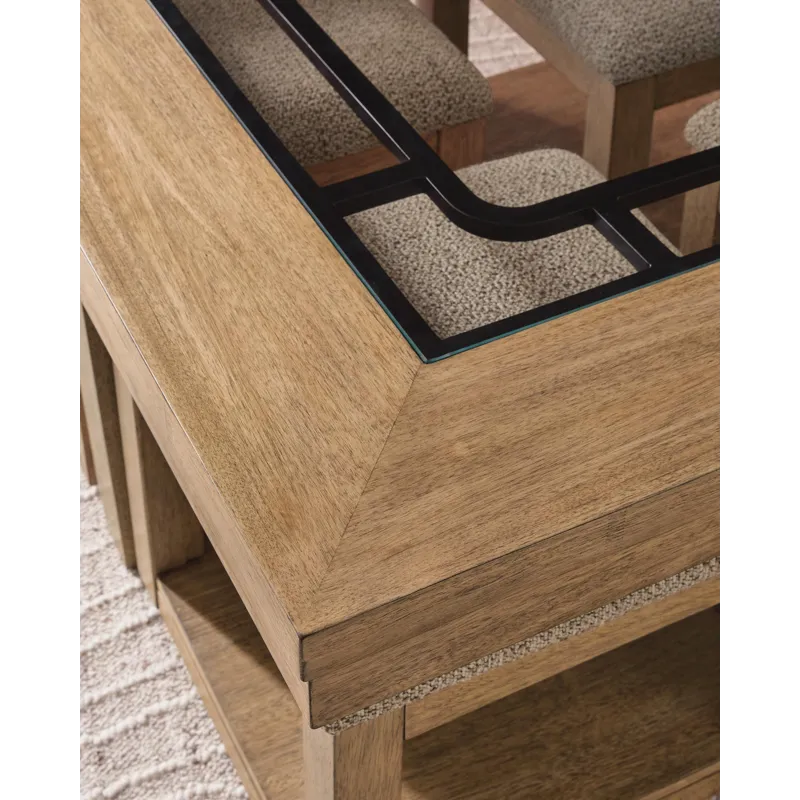 Wittenmyer Coffee Table with 4 Stools (Set of 5)