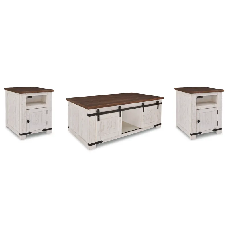 Wystfield Coffee Table and 2 End Tables