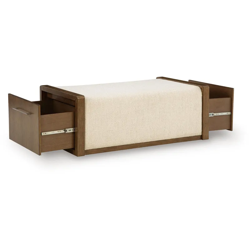 Marxmore Upholstered Ottoman with Storage