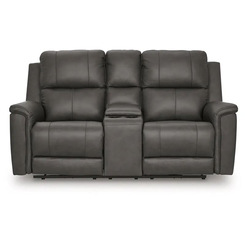 Beryton Power Reclining Loveseat with Console