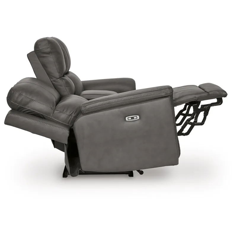 Beryton Power Reclining Loveseat with Console