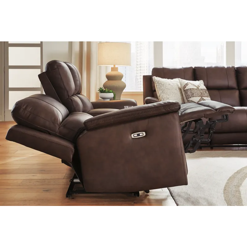 Bleckley Power Reclining Loveseat with Console