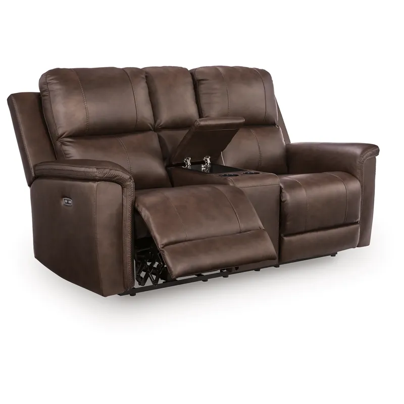 Bleckley Power Reclining Loveseat with Console