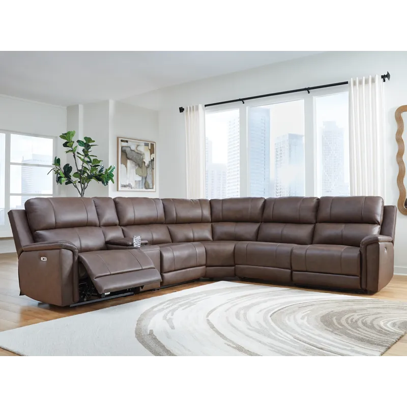 Beryton 6-Piece Power Reclining Sectional