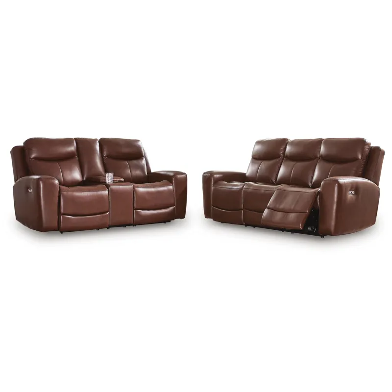Momentum Moves Power Reclining Sofa and Loveseat