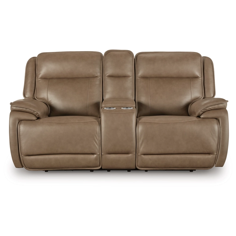 Glencroft Power Reclining Loveseat with Console