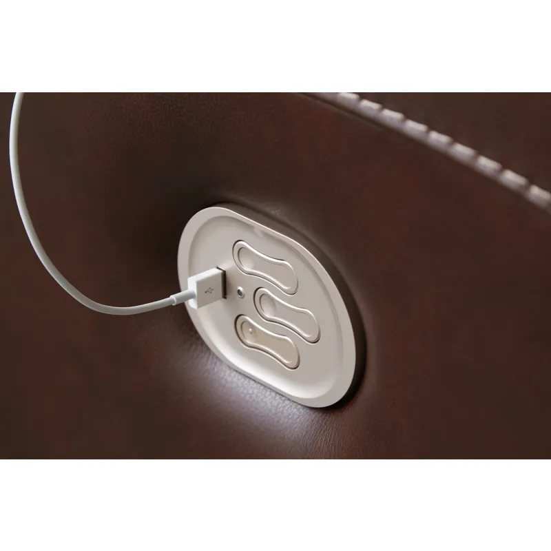 Sessom Power Reclining Loveseat with Console