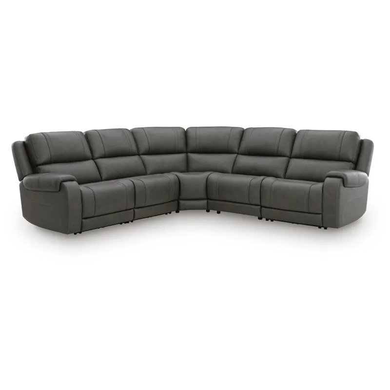 5Z-Harrenhurst 5-Piece Power Reclining Sectional