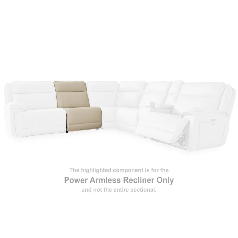 Double Deal Power Armless Recliner