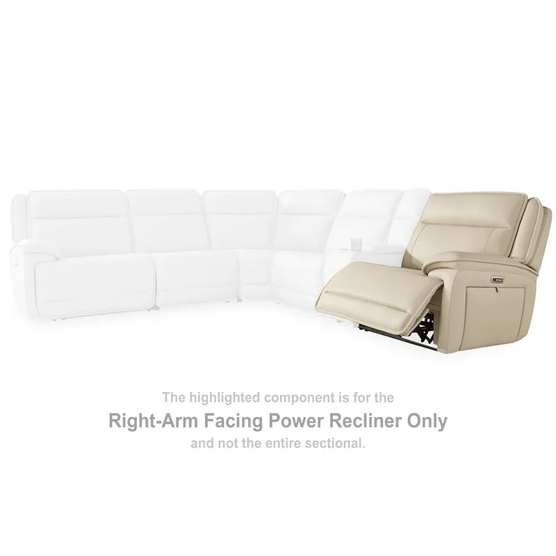 Double Deal Right-Arm Facing Power Recliner