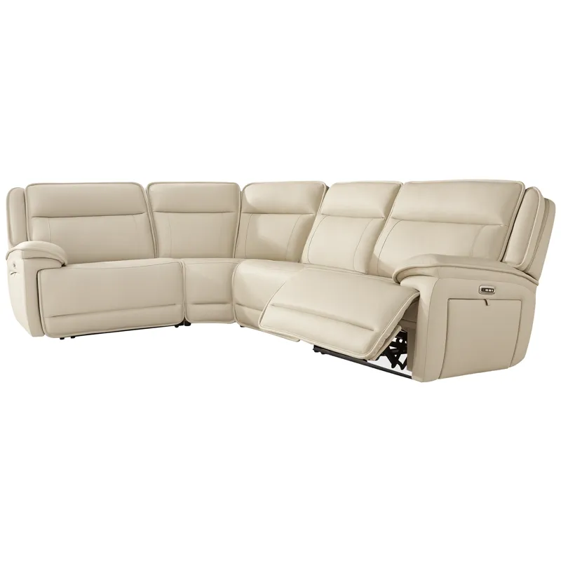 Double Deal 4-Piece Reclining Sectional