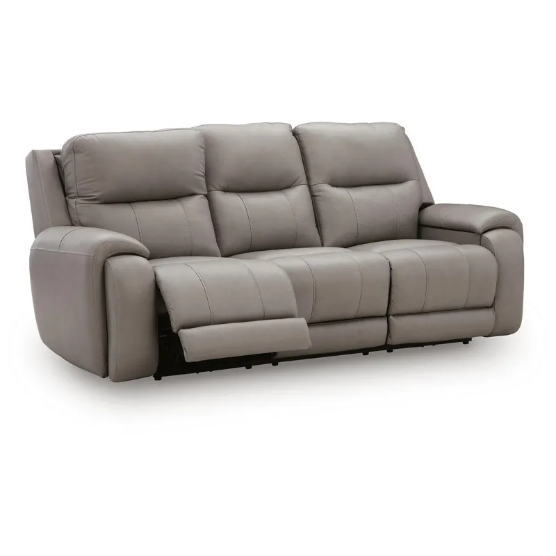Trendsetter Power Reclining Sofa with Audio Seating