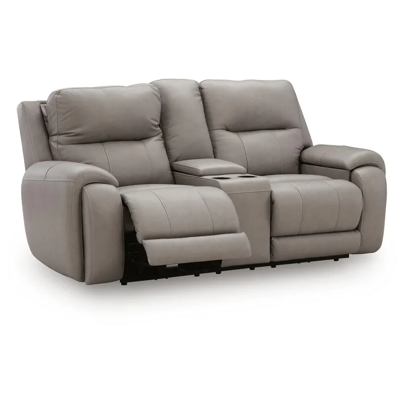 Trendsetter Power Reclining Loveseat with Audio Seating