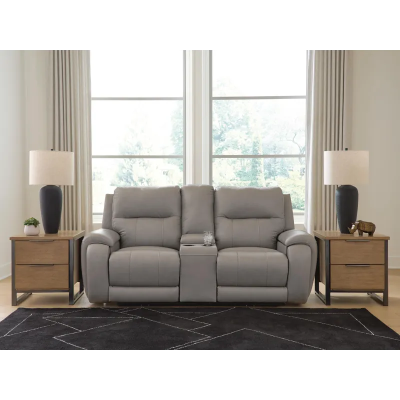 Trendsetter Power Reclining Loveseat with Audio Seating