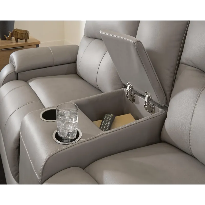 Trendsetter Power Reclining Loveseat with Audio Seating