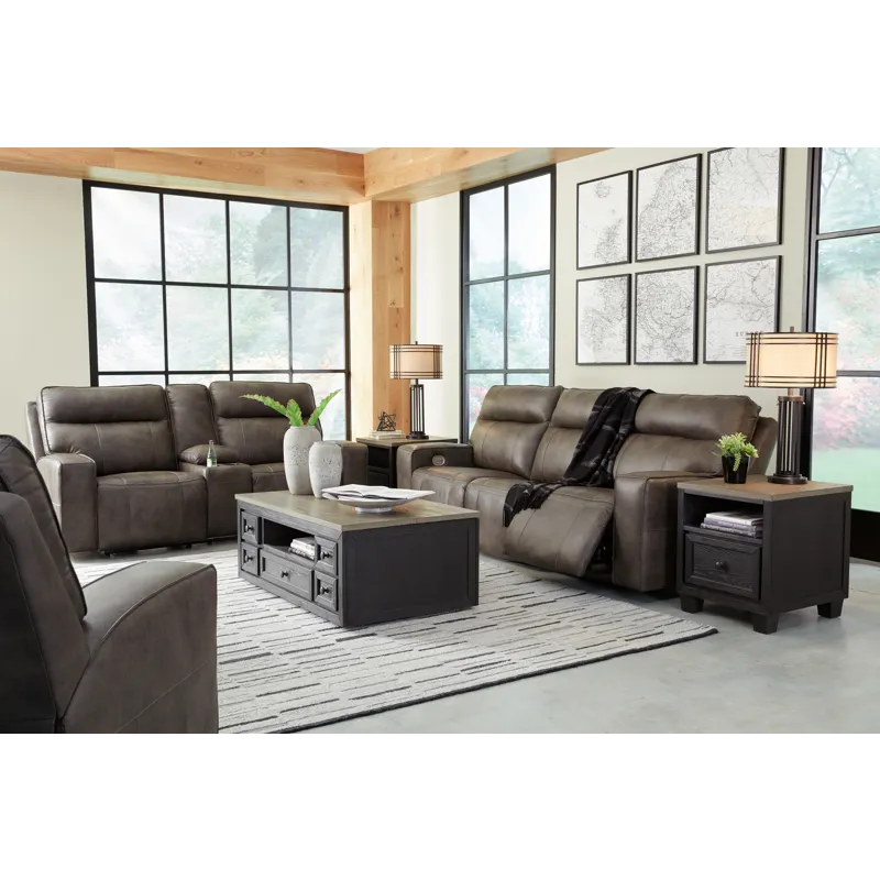Game Plan Power Reclining Sofa, Loveseat and Recliner