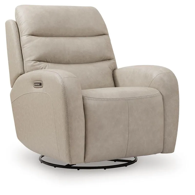 Motion-Max Swivel Glider Power Recliner