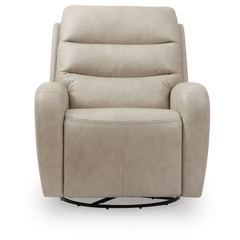 Motion-Max Swivel Glider Power Recliner