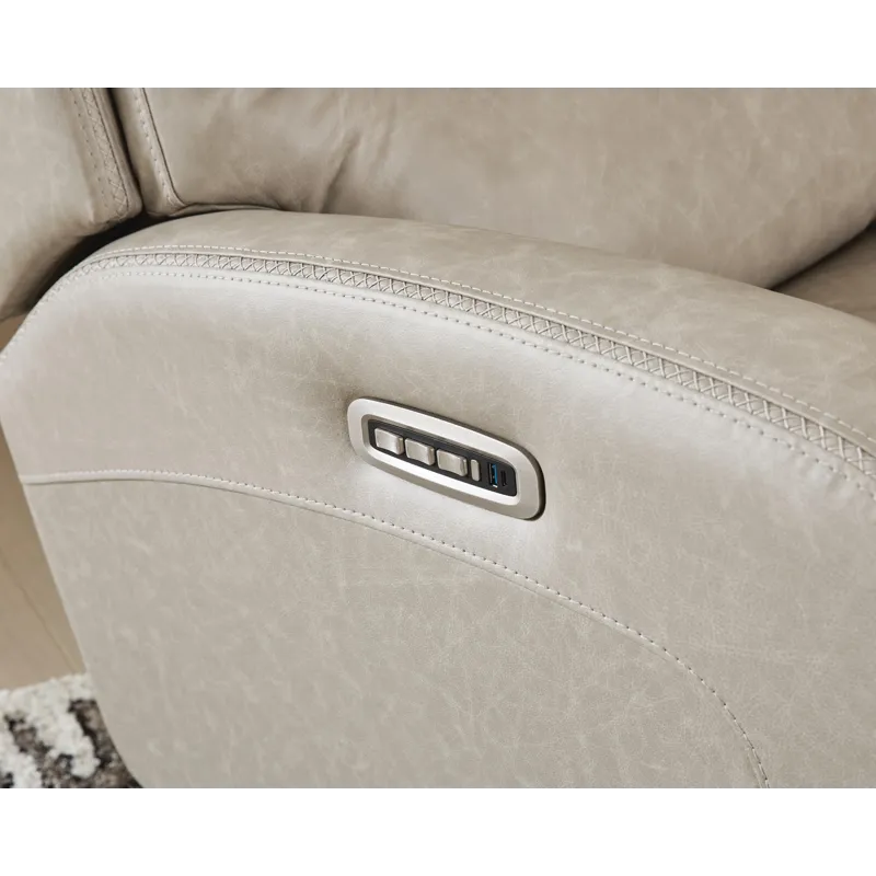 Motion-Max Swivel Glider Power Recliner