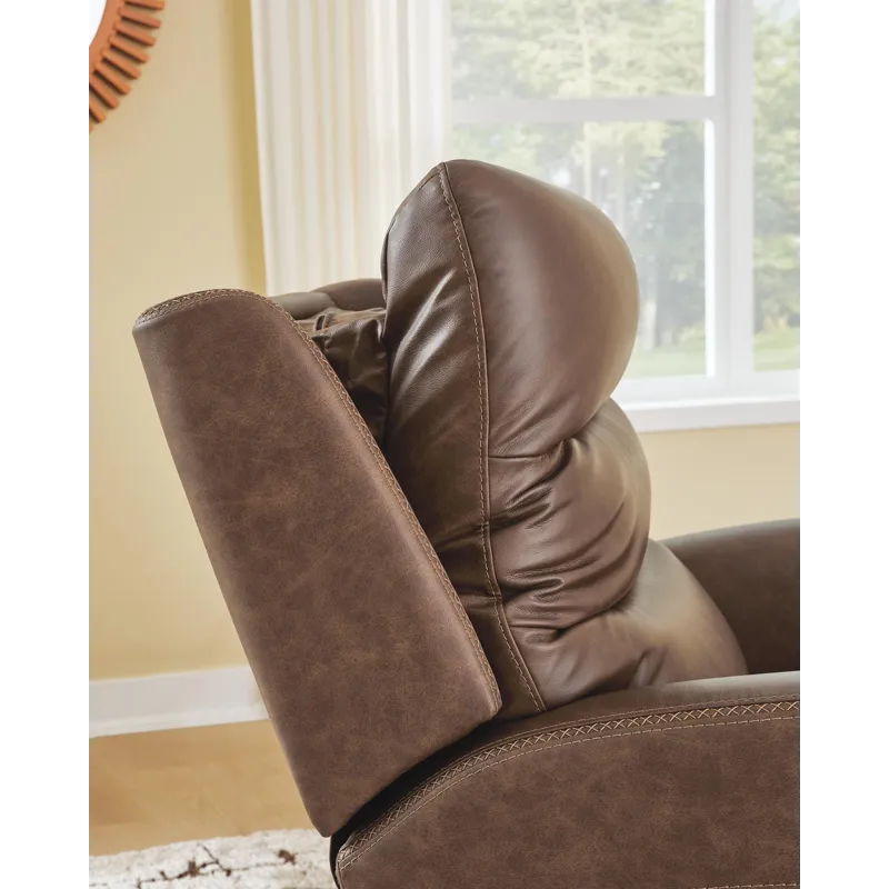 Motion-Max Swivel Glider Power Recliner