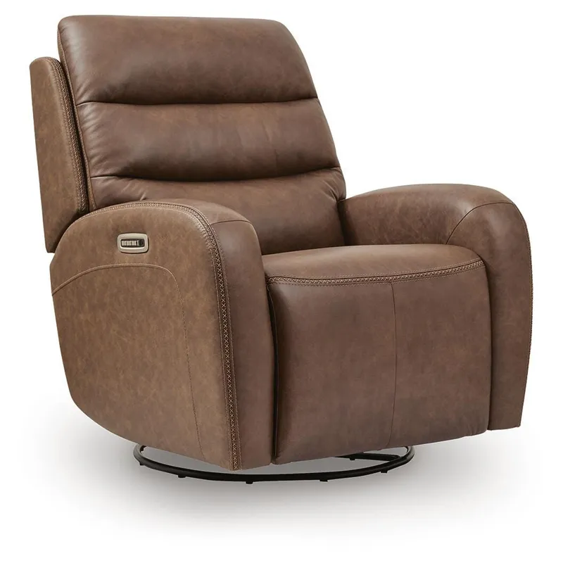 Motion-Max Swivel Glider Power Recliner