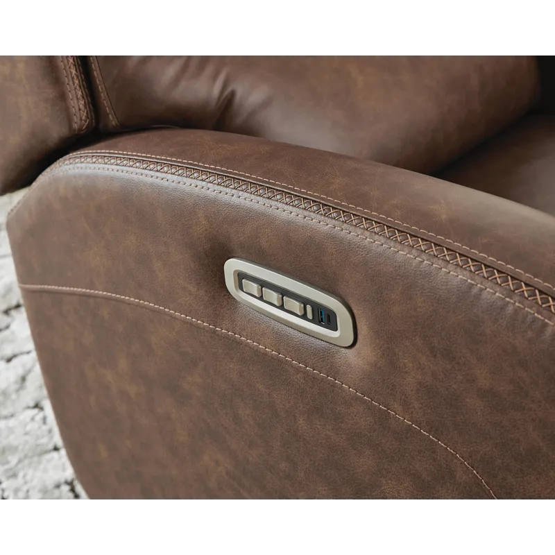 Motion-Max Swivel Glider Power Recliner