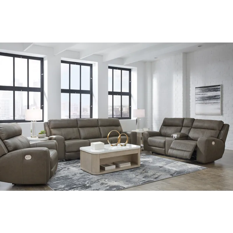 Roman Power Reclining Sofa, Loveseat and Recliner